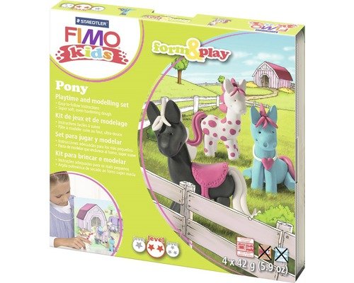 Bastelset FIMO Pony