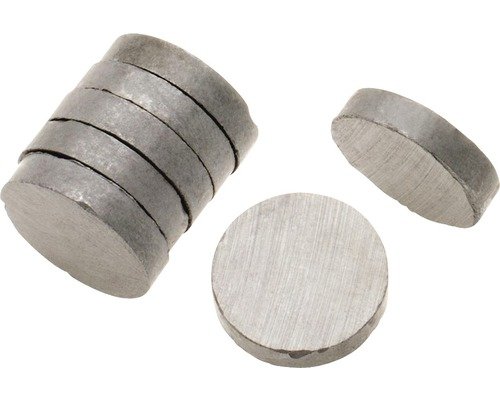 Haftmagnet Ø 17.5 mm, 10 Stk