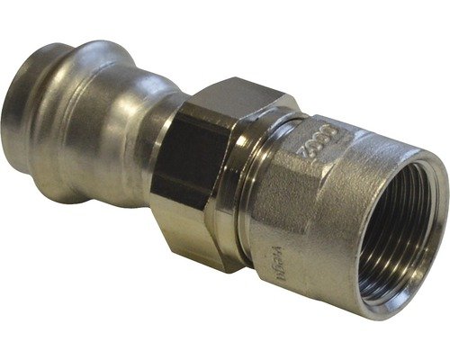 Viega Sanpress Pressfitting Verschraubung 22mmx1" inox 2362