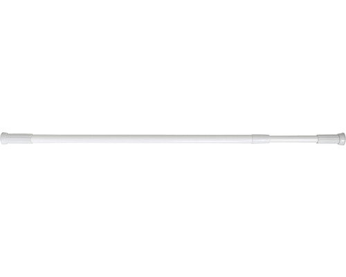 Teleskop-Duschvorhangstange MSV 140-260 cm weiss