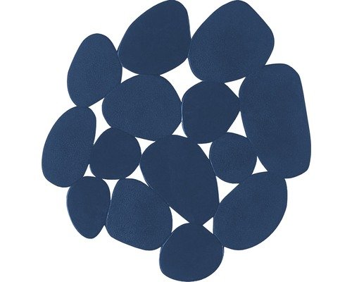 Anti-Rutsch-Sticker MSV GALETS 12,2 x 13 cm blau