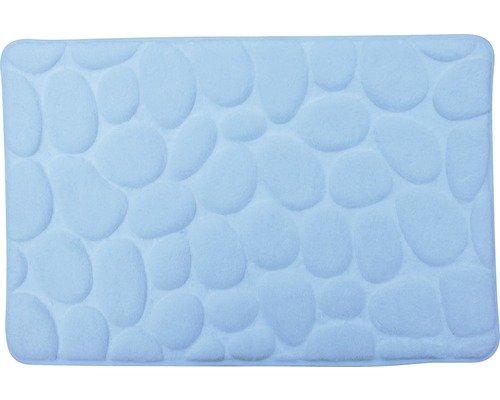 Badteppich MSV GALETS 40 x 60 cm hellblau