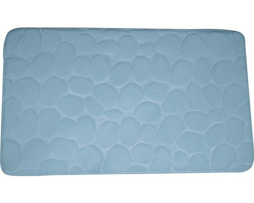 Badteppich MSV GALETS 50 x 80 cm hellblau