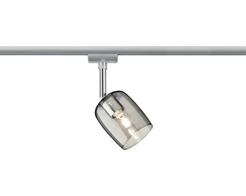 Paulmann URail Spot 1-flammig Blossom chrom/matt Rauchglas 230V
