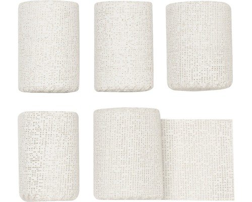 Gipsbinden Modelliergewebe 10x500 cm 5 Stück