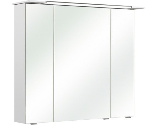 Pelipal Spiegelschrank Licata II BxHxT 82 x 71 x 16 cm weiss glanz