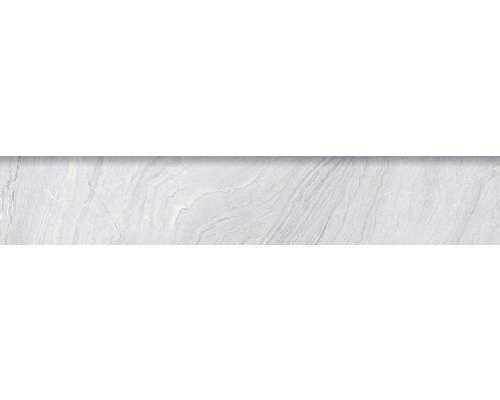 Sockelfliese Varana gris 8x45 cm