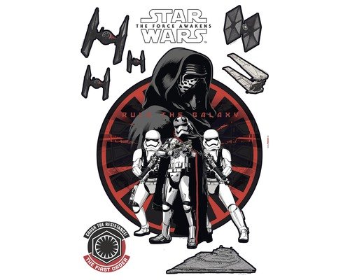Wandtattoo Disney Edition 4 Disney Star Wars FIRST ORDER 50 x 70 cm