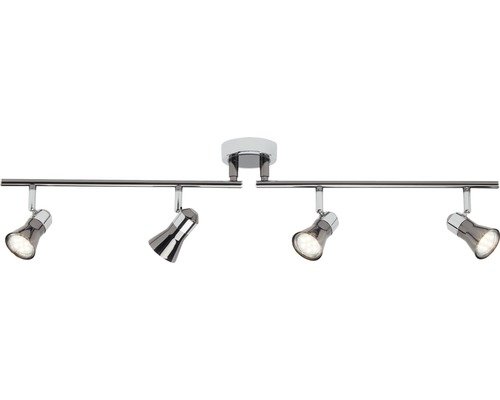 LED Deckenleuchte Jupp 4 flammig 3W , chrom-schwarz
