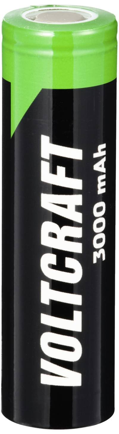 VOLTCRAFT VC-Li 3,6-3000 Spezial-Akku 18650 Flat-Top Li-Ion 3.6 V 3000 mAh 1 St.