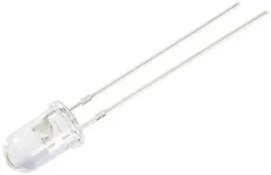 TRU COMPONENTS LED bedrahtet Grün Rund 5 mm 2180 mcd 30 ° 1 mA 2.8 V