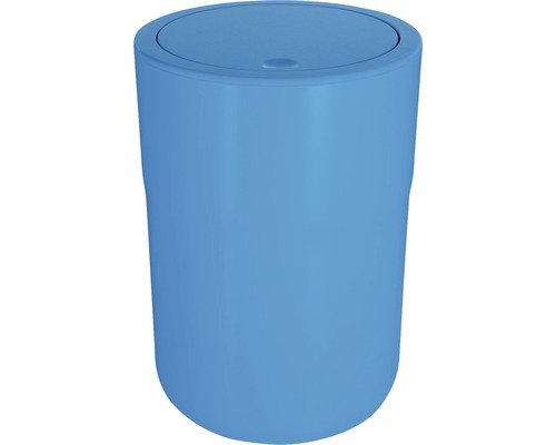 Abfalleimer Spirella Cocco blau 5 Liter