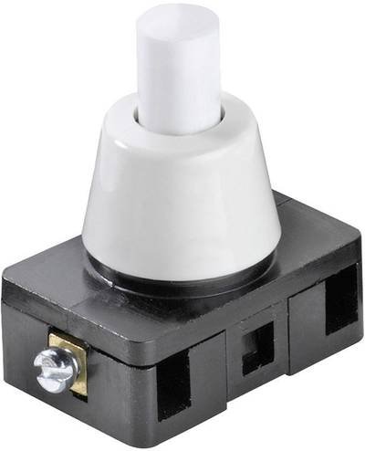 interBär 4011644004923 Druckschalter 250 V/AC 6 A 1 x Ein/Aus rastend (L x B x H) 27 x 16 x 29.7 mm 1 St.