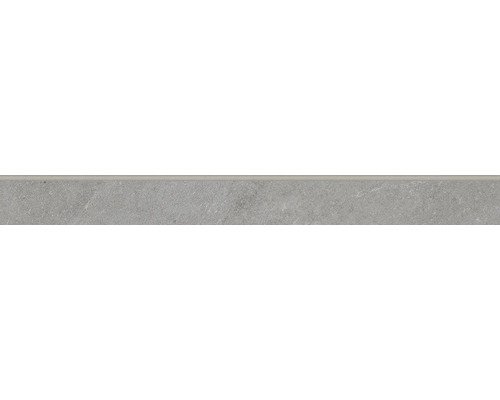 Sockelfliese Meran grau BxLxS 6x59.7x0.6 cm