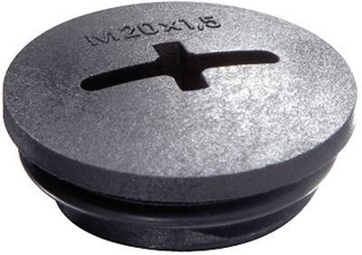 Wiska 10064645 EVSG-ORD M25 RAL 9005 Verschlussschraube M25 Polyamid Schwarz (RAL 9005) 1 St.