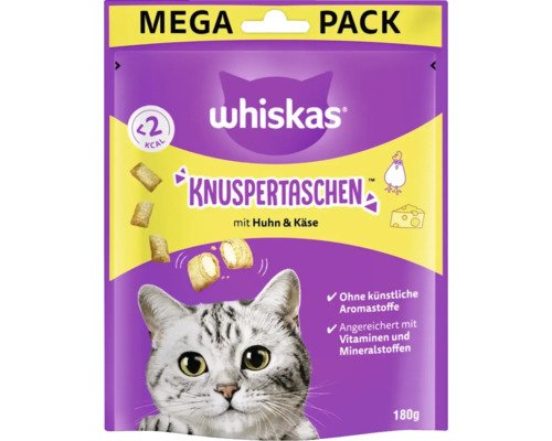 WHISKAS Temptations Huhn und Käse 180g