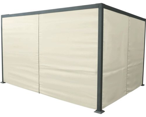 Garden Place Seitenteil für Pavillon Sally 3x4m