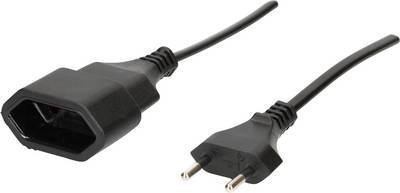 Max Hauri 129815 Strom Verlängerungskabel Schwarz 5.00 m