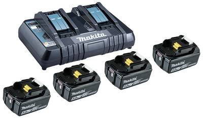 Makita 199483-0 BL 1850B + DC18RD Werkzeug-Akku und Ladegerät 18 V 5 Ah Li-Ion