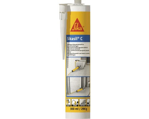 Sikasil C Dichtstoff hellgrau 300 ml
