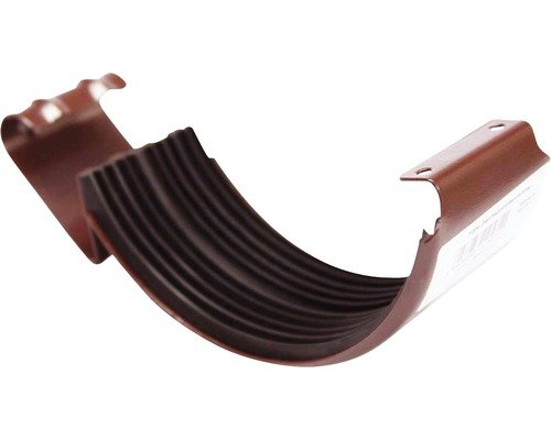 PRECIT Rinnenverbinder Stahl oxidrot RAL 3009 NW 125 mm