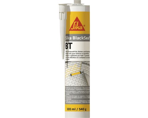 Sika BlackSeal® BT Fugendicht- und -klebstoff auf Butylkautschuk-Basis schwarz 300 ml