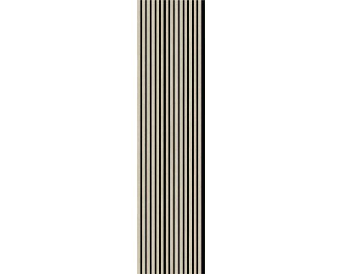 Akustikpaneel Eiche einseitig foliert 2670 x 572 x 19 mm