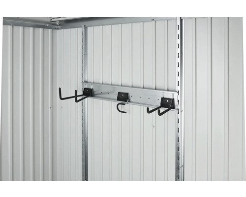 Hakenset biohort für Gartenhaus und Geräteschrank