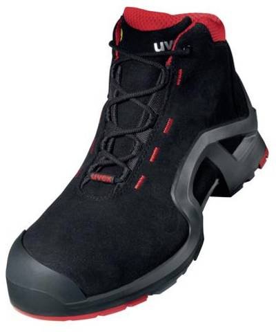 uvex 1 support 8517243 ESD Sicherheitsstiefel S3 Schuhgröße (EU): 43 Rot/Schwarz 1 Paar