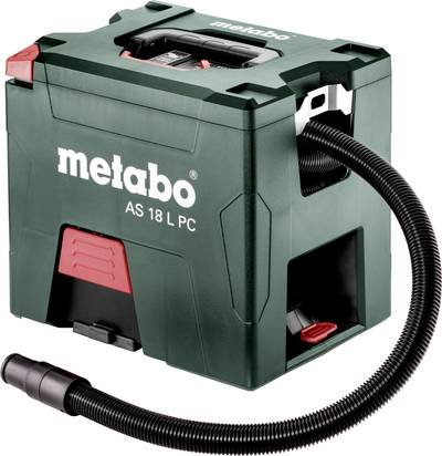 Metabo AS 18 L PC 602021850 Trockensauger Set 7.50 l ohne Akku, Staubklasse L zertifiziert