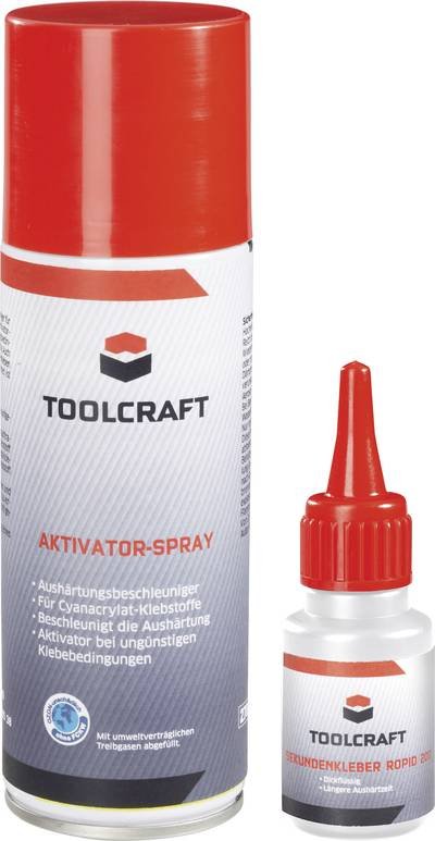 TOOLCRAFT ROPID 200 Sekundenkleber 885817 1 Set