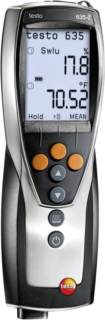 testo 635-2 Luftfeuchtemessgerät (Hygrometer) 0 % rF 100 % rF Datenloggerfunktion