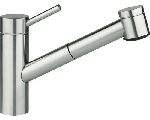 Spültischmischer KWC Inox edelstahl 235 mm 10.271.033.700FL