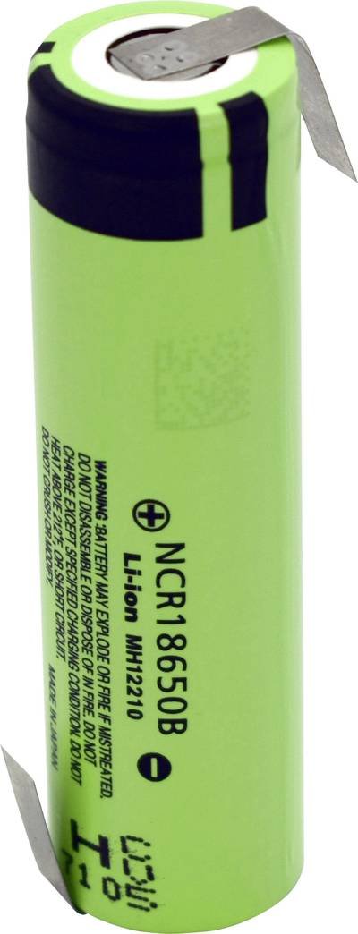 Panasonic NCR18650B ZLF Spezial-Akku 18650 Li-Ion 3.7 V 3400 mAh 1 St.