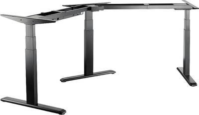 LogiLink Sitz-/Steh-Schreibtischgestell elektrisch höhenverstellbar, ergonomisch Höhen-Bereich: 920 bis 1280 mm (B x T)