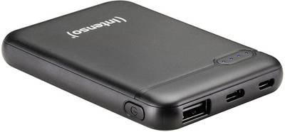 Intenso XS5000 Powerbank 5000 mAh LiPo Schwarz Statusanzeige