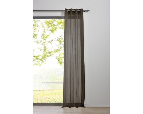 Ösenschal pure cappucino 135x245 cm