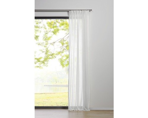 Vorhang mit Universalband pure weiss 135x245 cm