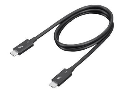 Lenovo Thunderbolt™-Kabel Thunderbolt™ 4 Thunderbolt™ (USB-C®) Stecker 0.70 m Schwarz 8K UHD 4X91K16968