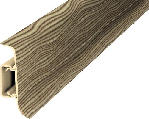 Prinz Klemmsockelleiste PVC fichte 50 x 2500 mm