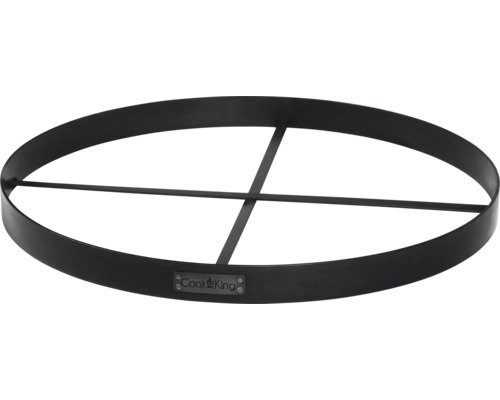 Feuerschalenbasis Cook King 80 x 6 cm schwarz