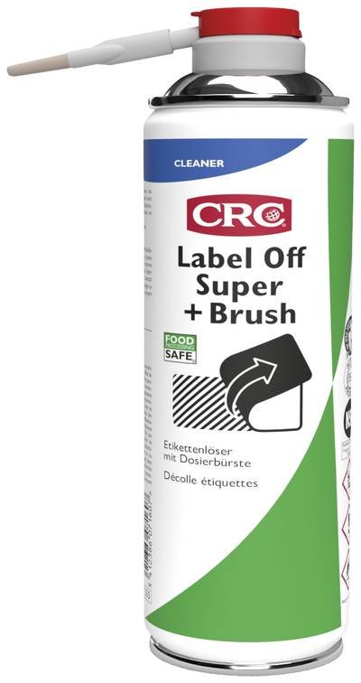 CRC LABEL OFF SUPER + BRUSH 33410-AA Etikettenentferner 250 ml