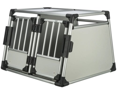 Hund Transportbox TRIXIE 95 x 88 cm aluminium