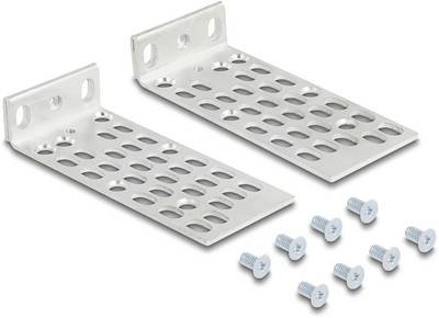 Delock 66236 19 Zoll Montagezubehör 1 HE Silber