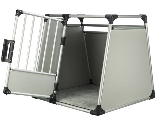 Hund Transportbox TRIXIE 95 x 88 cm aluminium
