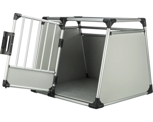 Hund Transportbox TRIXIE 93 x 88 cm aluminium