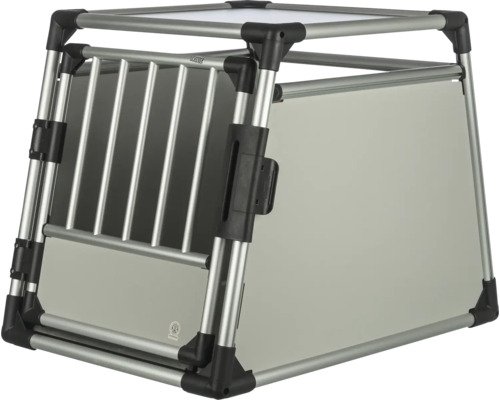 Hund Transportbox TRIXIE 63 x 90 cm aluminium