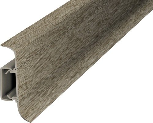 Prinz Klemmsockelleiste PVC akazie vintage 50 x 2500 mm