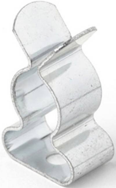 Hebotec HSK 6-8 Schirmklammer Klemm-Ø (max.) 8 mm Federstahl 25 St.