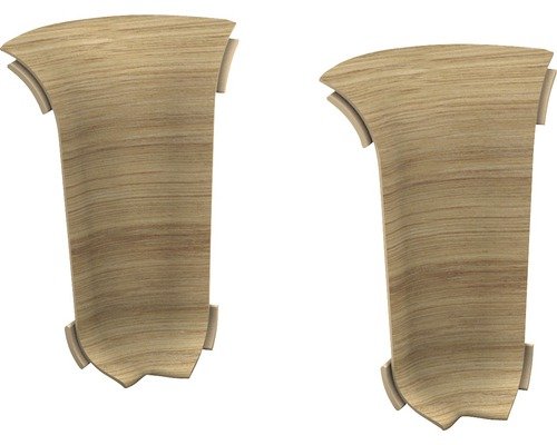 Prinz Innenecken für Kabelkanal-Sockelleiste Eiche rustikal 60 mm